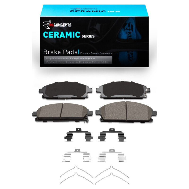 Acura MDX Brake Pads - Front - R1 Concepts - Ceramic - `02-`17